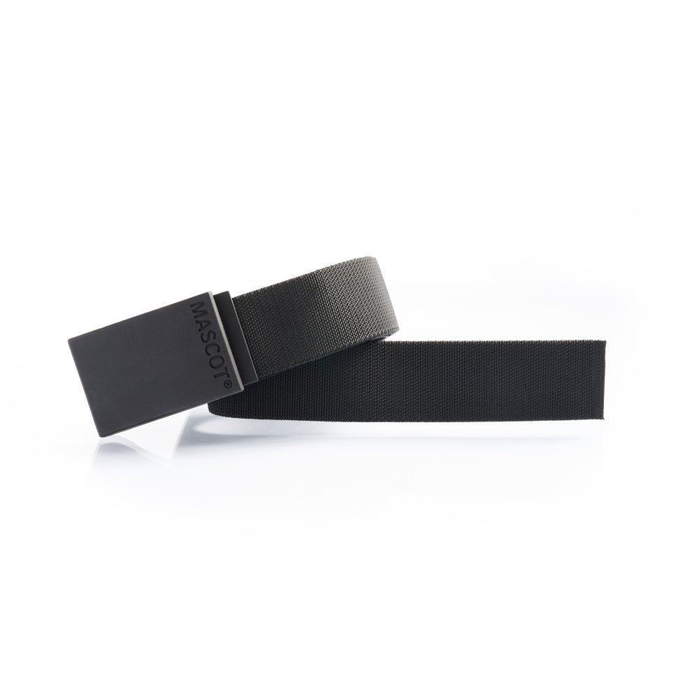 Cinturón, hebilla ajustable, elástico talla UNO, negro | Paquete (1 pieza)