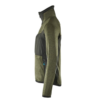 Fleece pullover with zip microfleece jacket