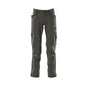Pantalón con bolsillos en las rodillas, tejido elástico, pantalón claro, antracita oscuro