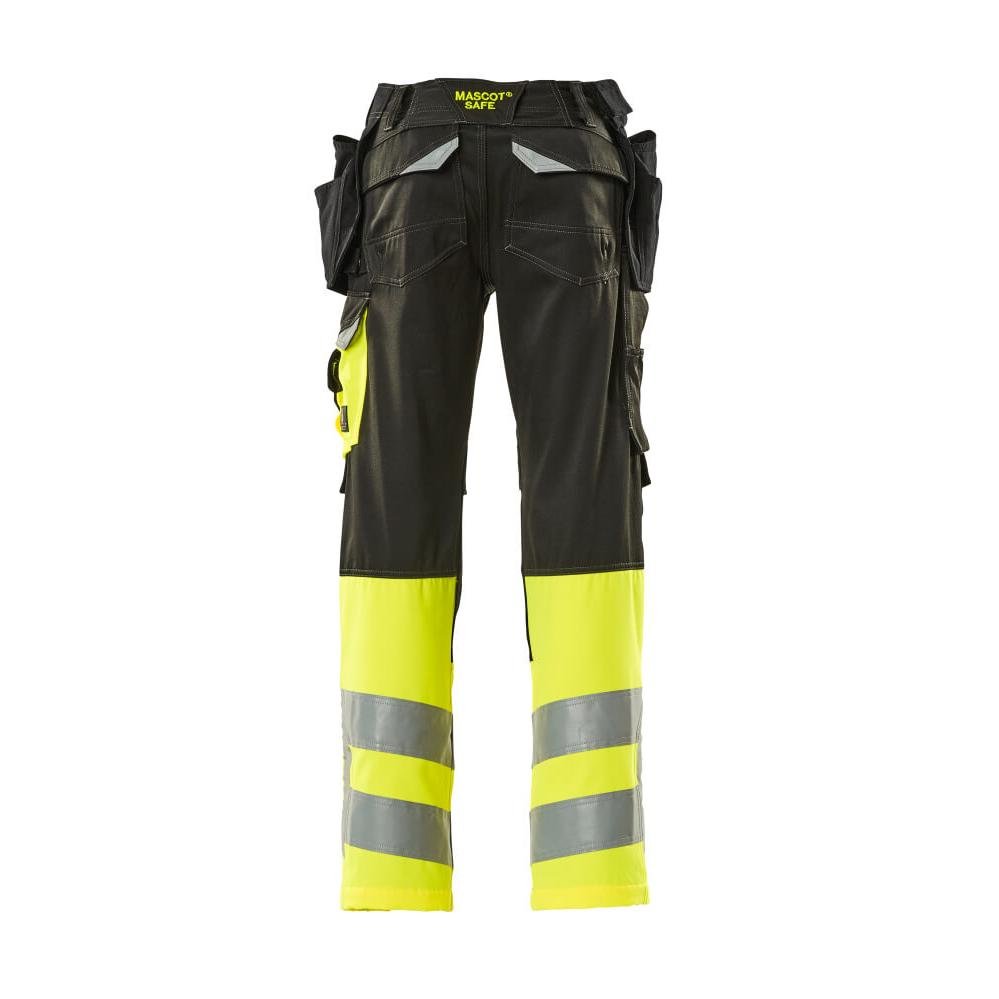 Pantalón con bolsillos colgantes