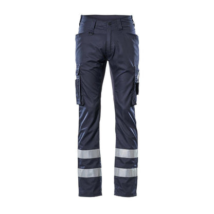 Pantalones, bolsillos en los muslos, pantalones de servicio ligeros