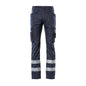 Pantalones, bolsillos en los muslos, pantalones de servicio ligeros