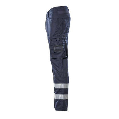 Pantalones, bolsillos en los muslos, pantalones de servicio ligeros