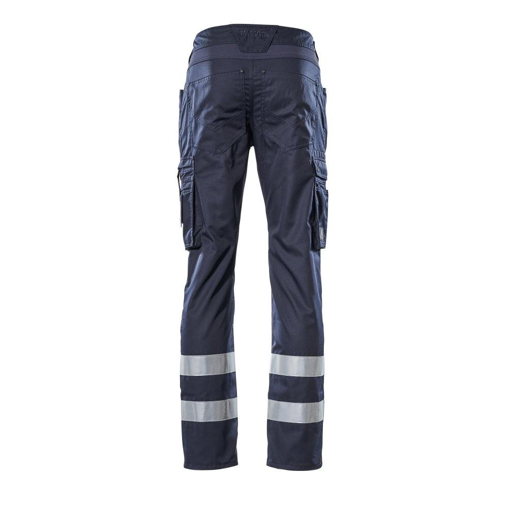 Pantalones, bolsillos en los muslos, pantalones de servicio ligeros