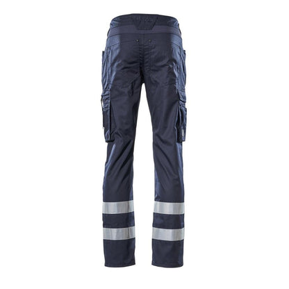 Pantalones, bolsillos en los muslos, pantalones de servicio ligeros