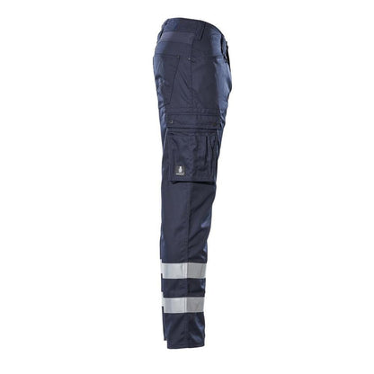 Pantalones, bolsillos en los muslos, pantalones de servicio ligeros