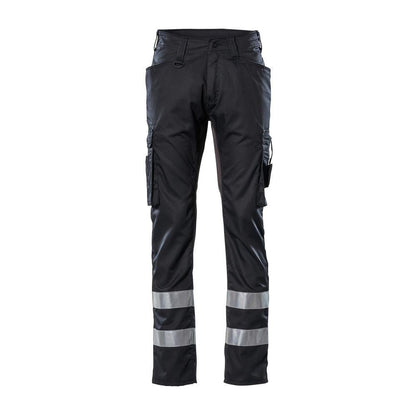 Pantalones, bolsillos en los muslos, pantalones de servicio ligeros