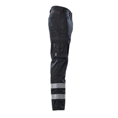 Pantalones, bolsillos en los muslos, pantalones de servicio ligeros