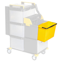 Caja VERMOP 12 L amarilla para colgar, 39 x 18 x 26 cm | 1 pieza 