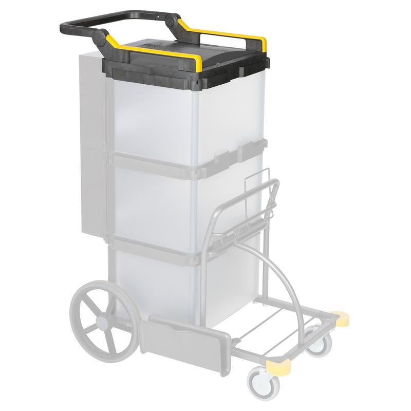 VERMOP holderramme 70L håndtak høydejusterbar, 50 x 40 x 11 cm