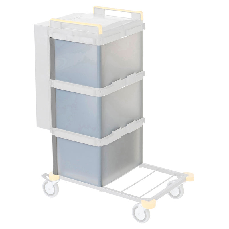 VERMOP revestimiento de madera 3 piezas antracita, 100 x 22 x 3 cm