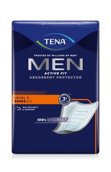 Tena Men Active Fit Level 3 incontinence insert | Pack (16 pieces)