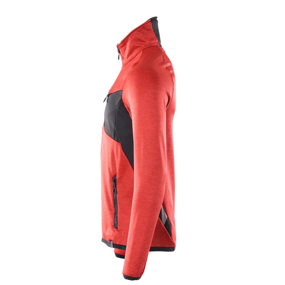 Jersey polar con chaqueta micropolar con cremallera corta