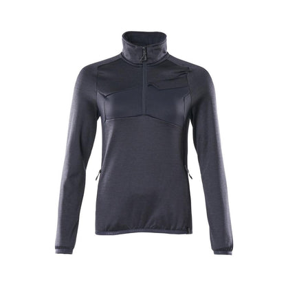Jersey polar con cremallera corta, chaqueta micropolar para mujer