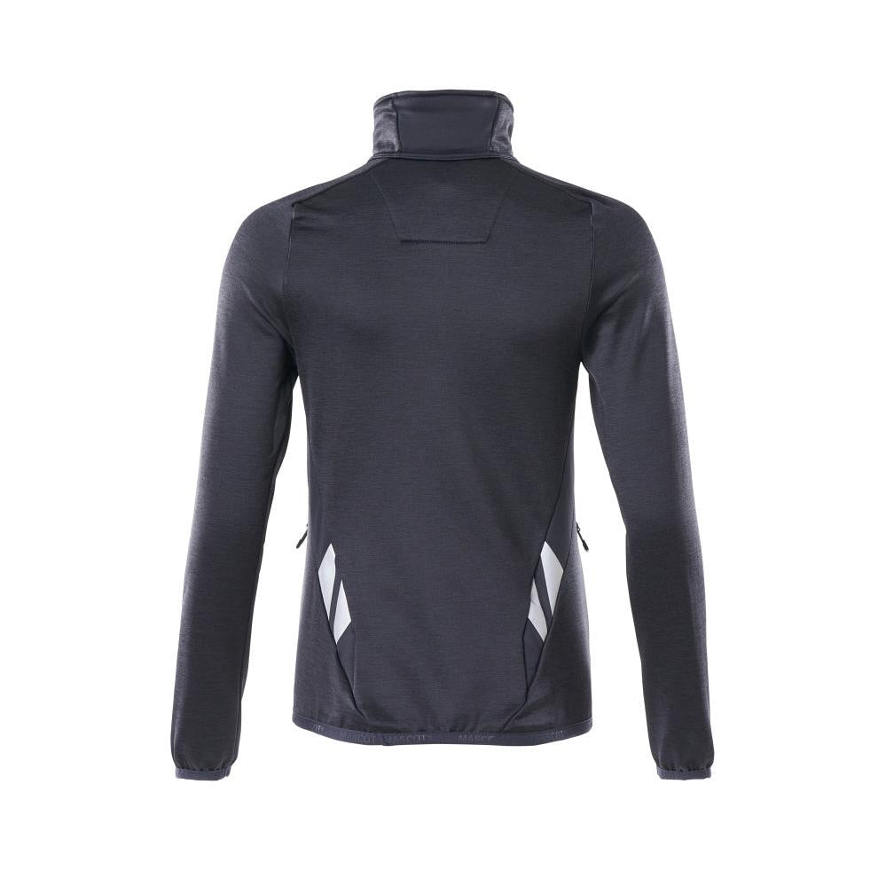 Jersey polar con cremallera corta, chaqueta micropolar para mujer