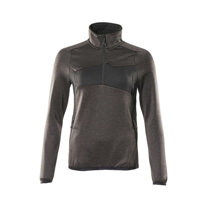 Jersey polar con cremallera corta, chaqueta micropolar para mujer