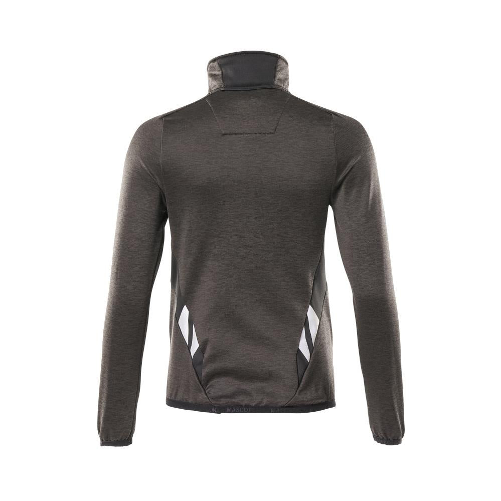 Jersey polar con cremallera corta, chaqueta micropolar para mujer