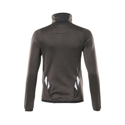 Jersey polar con cremallera corta, chaqueta micropolar para mujer