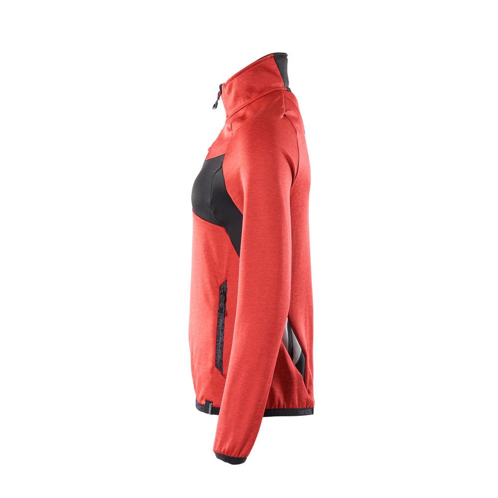 Jersey polar con cremallera corta, chaqueta micropolar para mujer