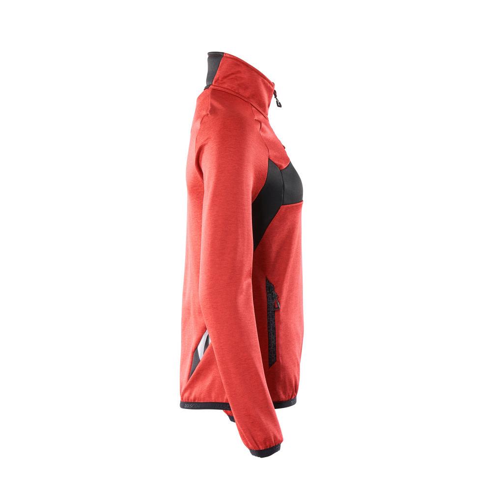 Jersey polar con cremallera corta, chaqueta micropolar para mujer