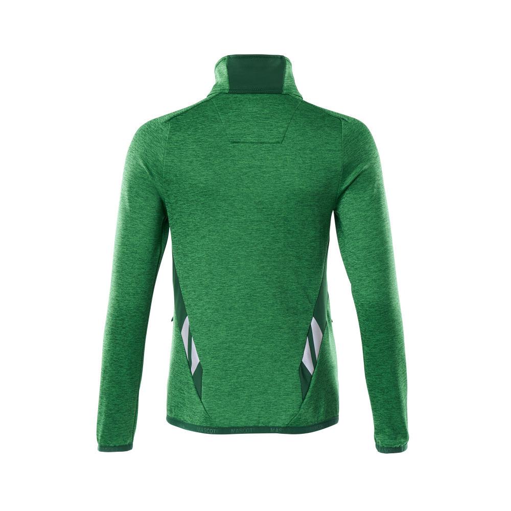 Fleece pullover with zip, women's microfleece jacket