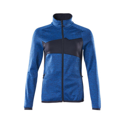 Fleece pullover with zip, women's microfleece jacket