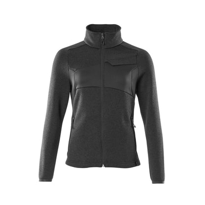 Jersey de punto con cremallera, cárdigan de mujer