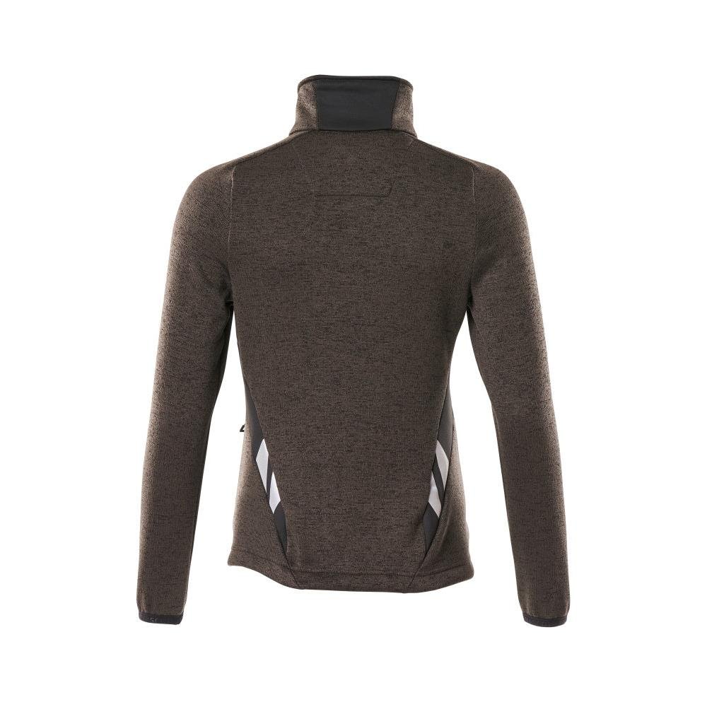 Jersey de punto con cremallera, cárdigan de mujer