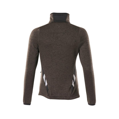 Jersey de punto con cremallera, cárdigan de mujer