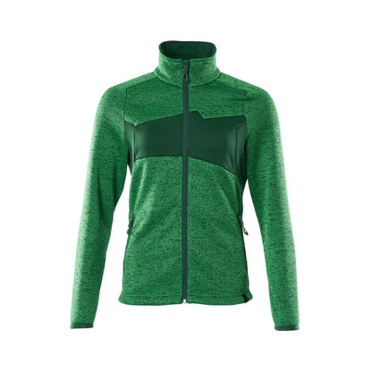 Jersey de punto con cremallera, cárdigan de mujer