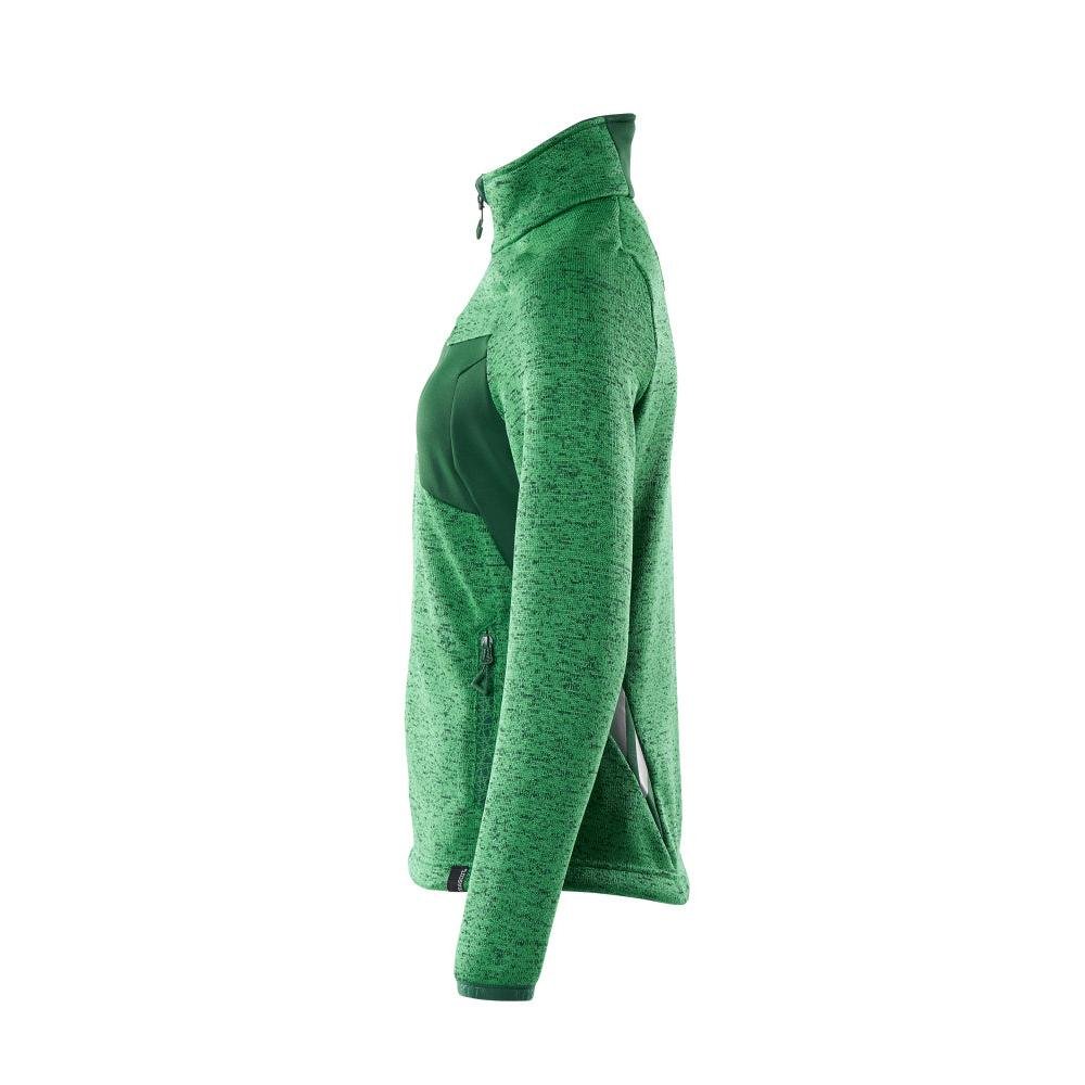 Jersey de punto con cremallera, cárdigan de mujer