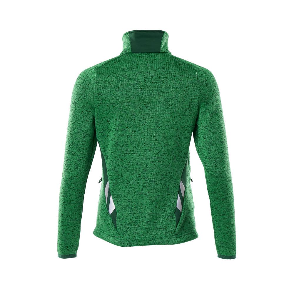 Jersey de punto con cremallera, cárdigan de mujer