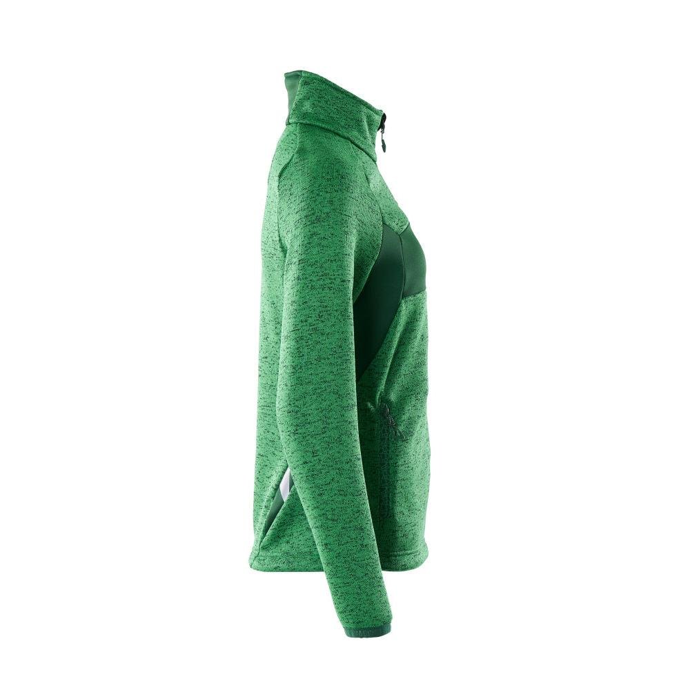 Jersey de punto con cremallera, cárdigan de mujer