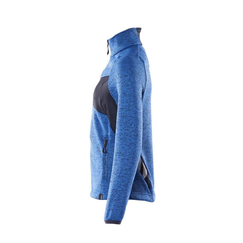 Jersey de punto con cremallera, cárdigan de mujer