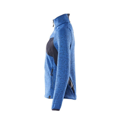Jersey de punto con cremallera, cárdigan de mujer