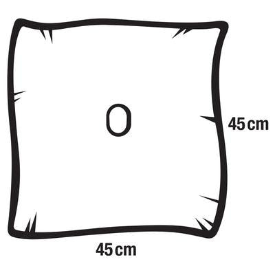 Foliodrape Elástico 45x45 5 P96St puño no estéril | Paquete (96 piezas)