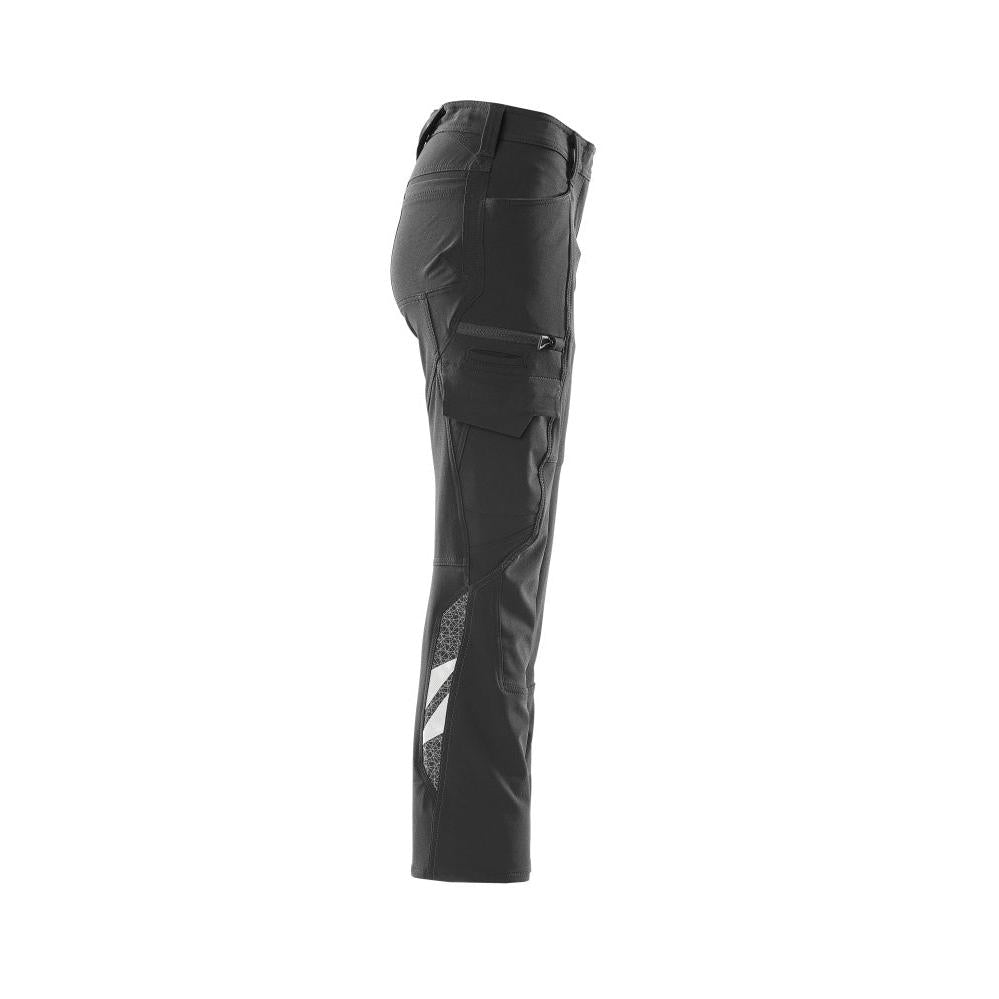 Pantalones, corte de mujer, DIAMOND, pantalones elásticos