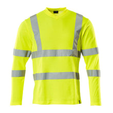 T-shirt, V-neck, long sleeves t-shirt