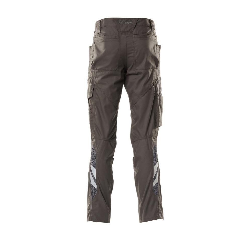 Pantalón con bolsillos en las rodillas, pantalón extra claro, antracita oscuro