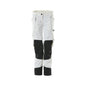 Pantalón con bolsillos en las rodillas, mujer, Pantalón Pearl, blanco