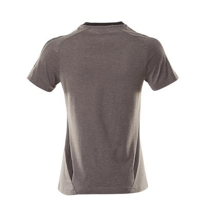 Camiseta mujer, antracita oscuro/negro