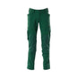 Pants, knee pockets, ULTIMATE STRETCH pants, green