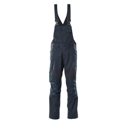 Peto, bolsillos en las rodillas, aplicaciones elásticas Peto, negro-azul