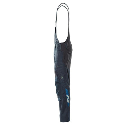 Peto, bolsillos en las rodillas, aplicaciones elásticas Peto, negro-azul
