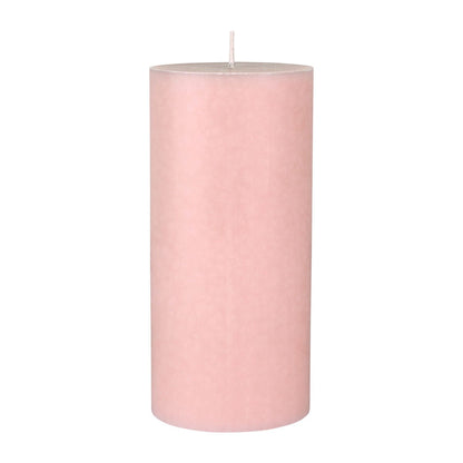 The pillar candles from Duni GmbH made of 100% stearin (150x70 mm, approx. 50h) stand upright against a white background - an eco-friendly choice for stylish accents.
