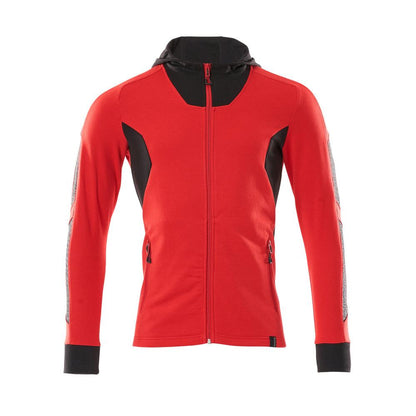 Hooded sweatshirt, modern fit zip-up sweatshirt