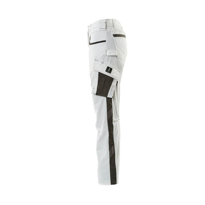 Pantalón mujer rombos pantalón bicolor