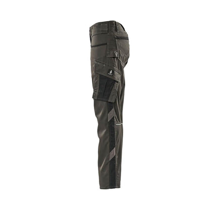 Pantalón mujer rombos pantalón bicolor