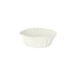 A single white PAPSTAR baking cup (Ø 5 cm, 2.5 cm high) from PAPSTAR GmbH - ideal for baking cupcakes or muffins - is depicted empty against a plain white background.
