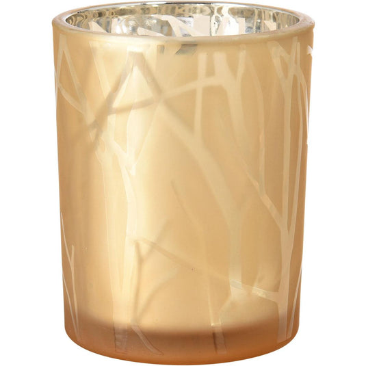 El portavelas de 100 x 80 mm «Shimmer Sand» de Duni GmbH destaca por su diseño brillante y es un elegante artículo de decoración de mesa, perfecto como accesorio decorativo para su hogar (paquete: 1 unidad).